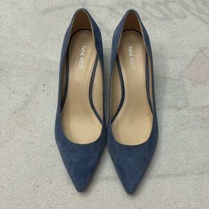 Nine West Blue Wedges